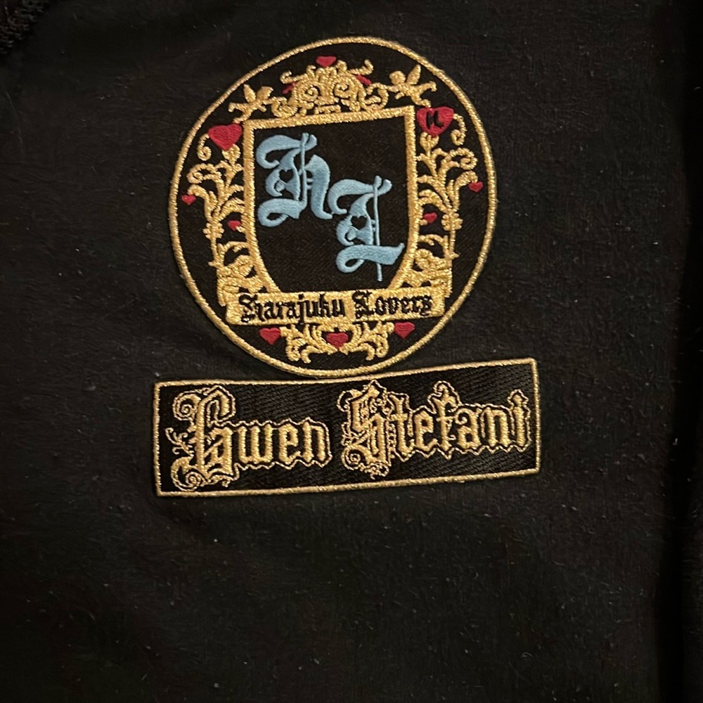 Gently Used - Harajuku Lovers by Gwen Stefani. zippered hoodie. XL